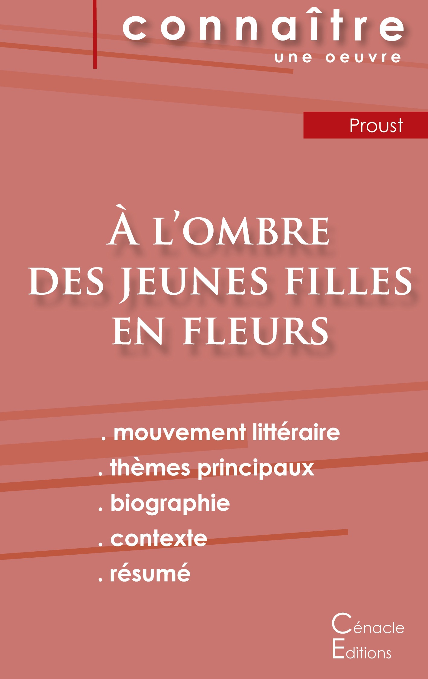 Fiche de lecture À l'ombre des jeunes filles en fleurs de Marcel Proust (analyse littéraire de référence et résumé complet)