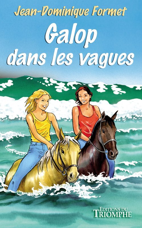 Galop dans les vagues