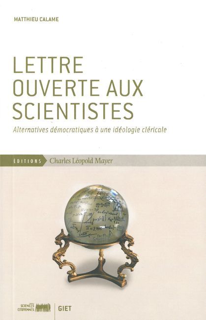 Lettre Ouverte Aux Scientistes