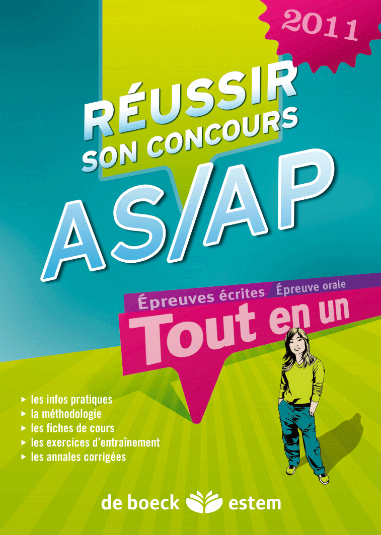 REUSSIR SON CONCOURS AS/AP  2011