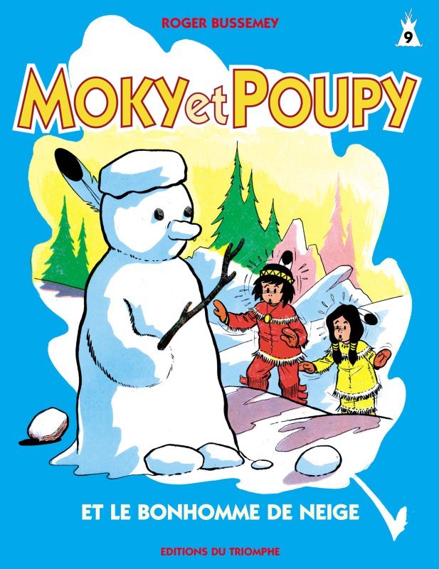 Moky et Poupy et le bonhomme de neige