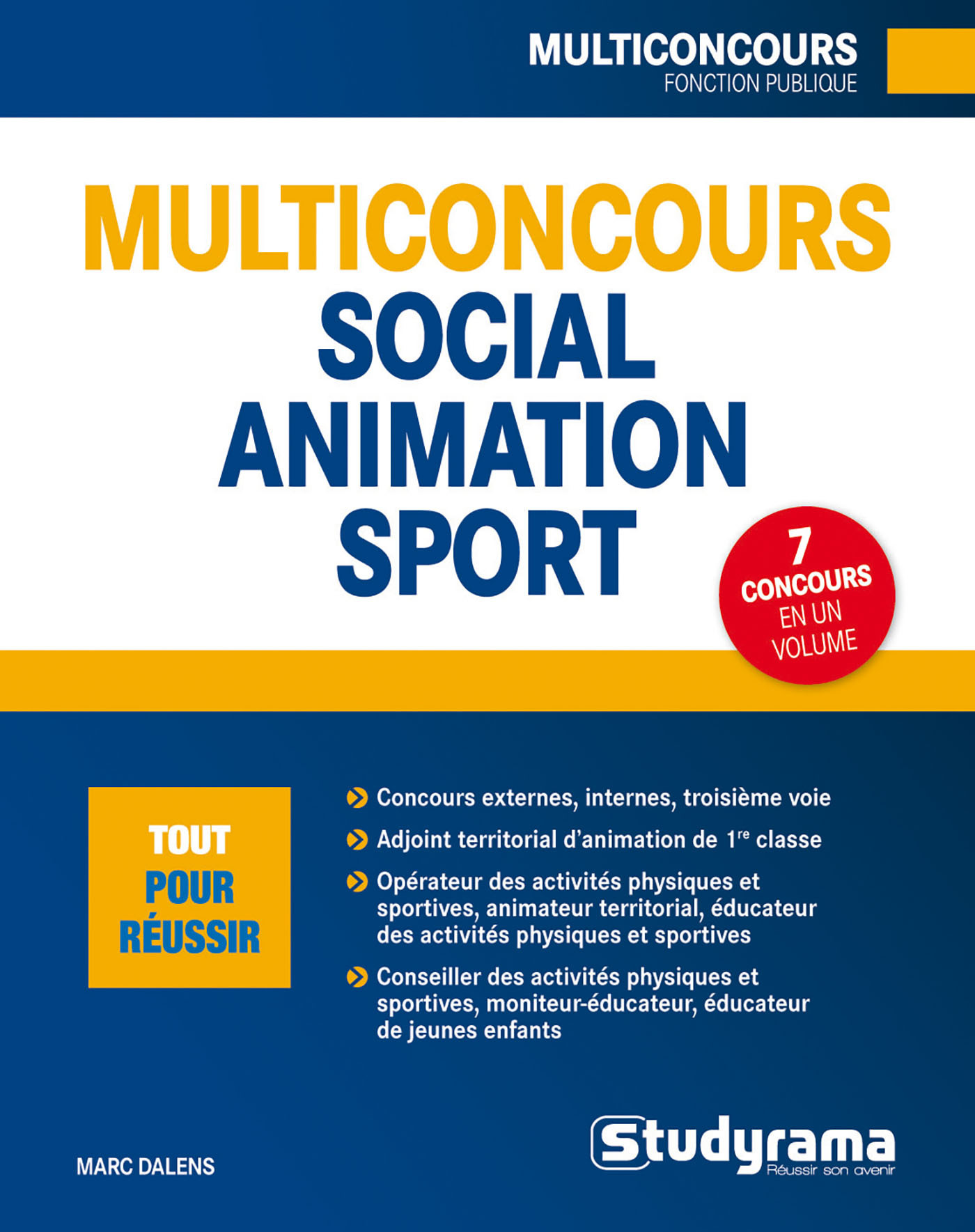 Multiconcours social-animation sport