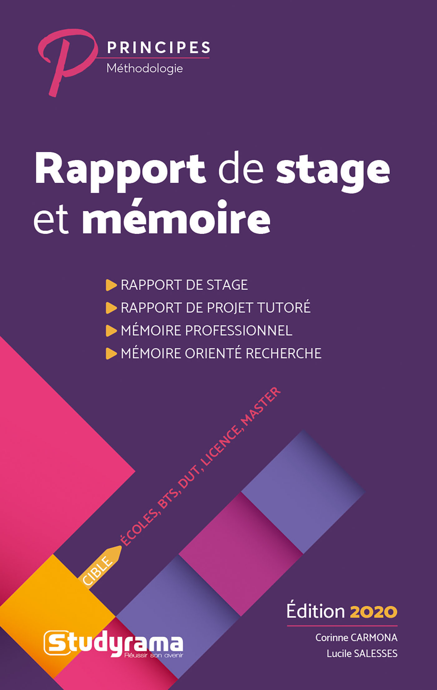 Rapport de stage et mémoire