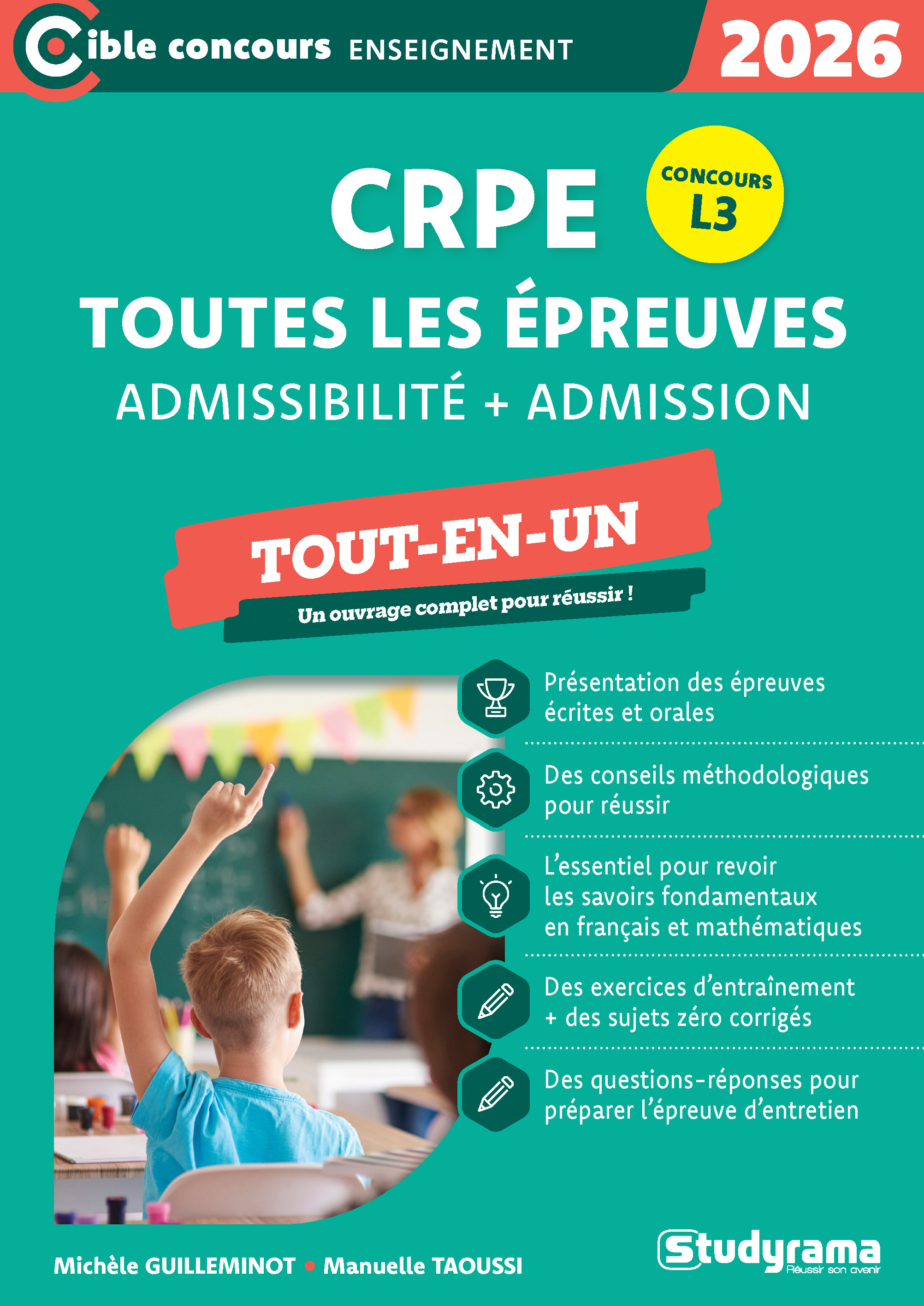 Nouveau CRPE – Toutes les épreuves (admissibilité + admission)