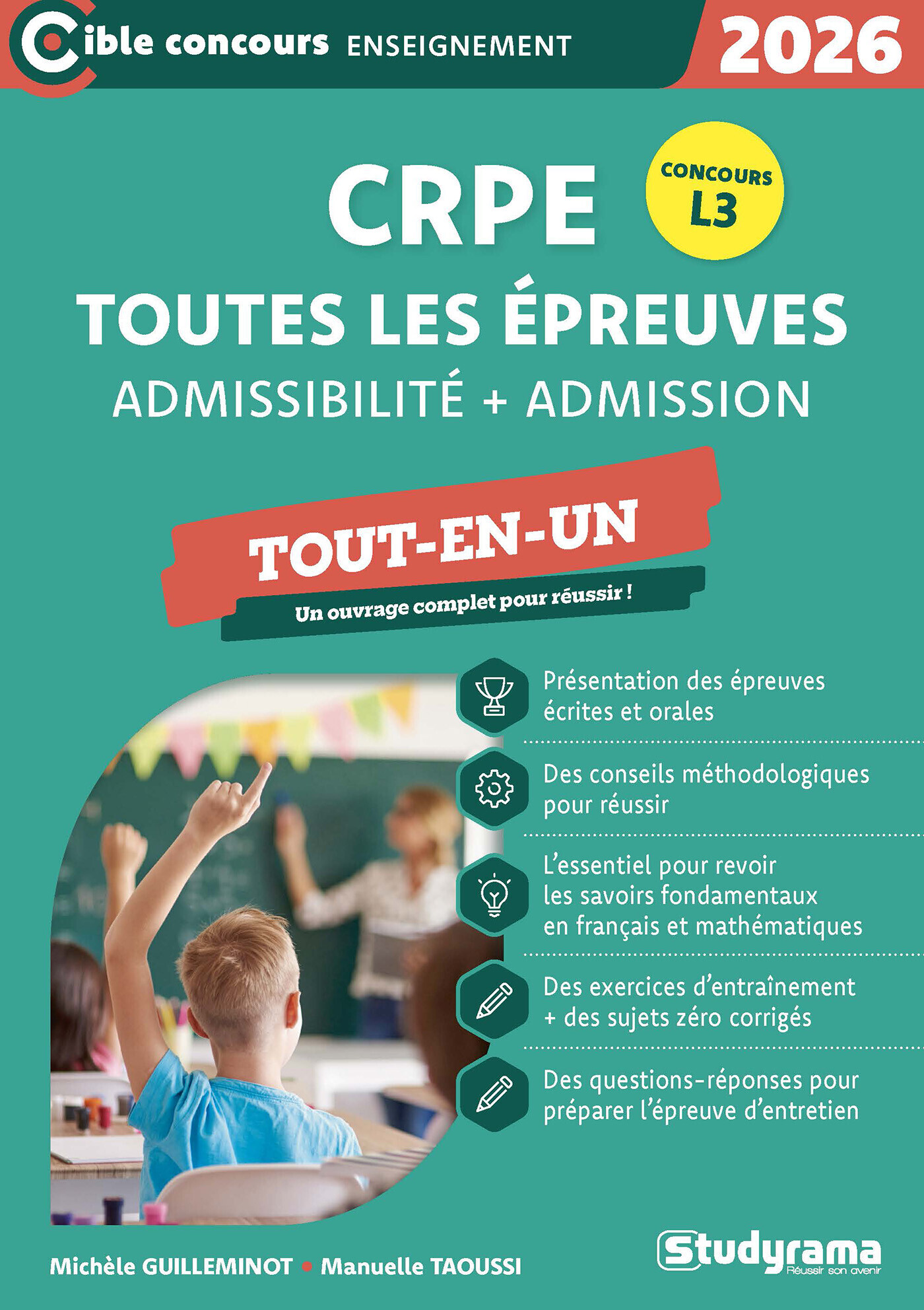 CRPE – Toutes les épreuves (admission &amp; admissibilité) 
