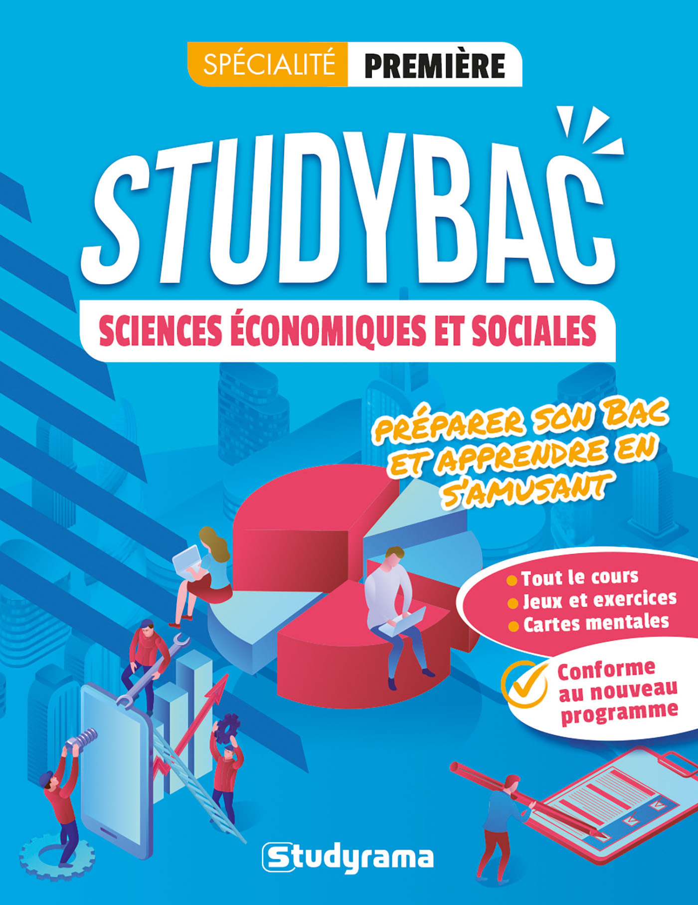 Studybac Sciences économiques et sociales  – Spécialité Première 