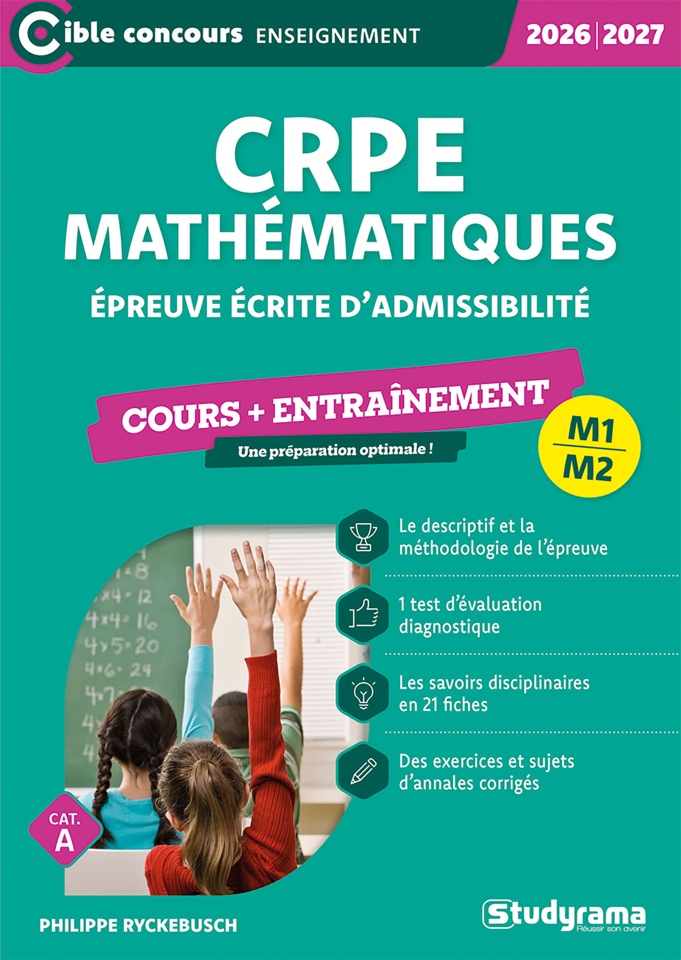 CRPE – Mathématiques – Épreuve écrite d'admissibilité