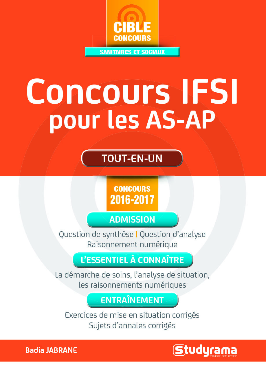 Concours IFSI pour les AS-AP 2016-2017