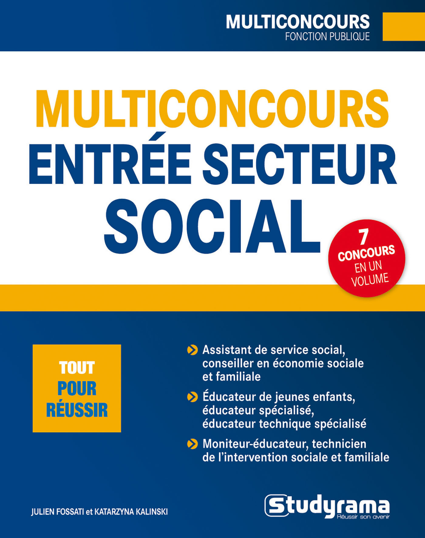 Multiconcours entrée secteur social