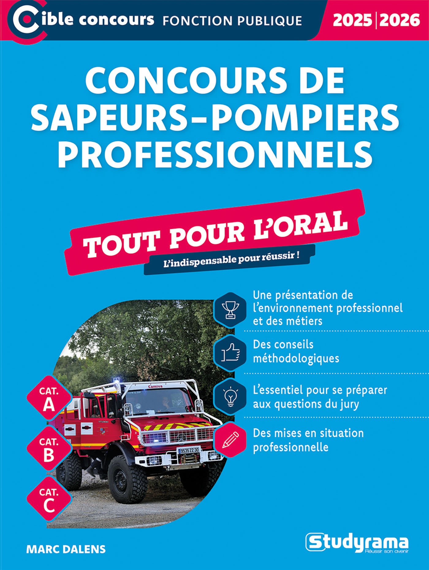 Concours de sapeurs-pompiers professionnels – Tout pour l’oral (Édition 2025-2026)