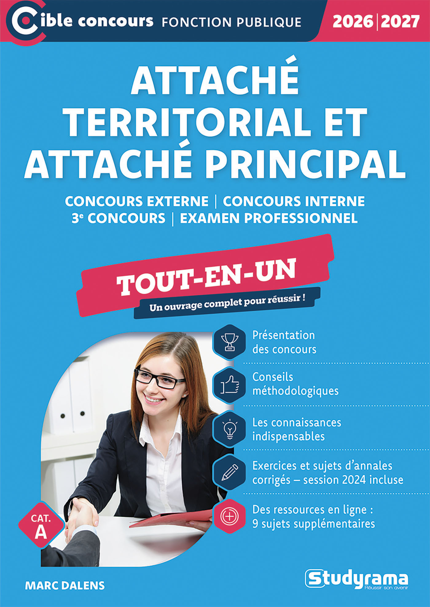 Attaché territorial – Attaché principal (Catégorie A – Concours 2026-2027)