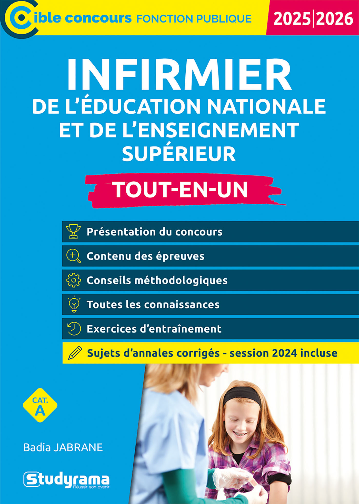 Infirmier de l’Éducation nationale et de l’enseignement supérieur – Tout-en-un (Catégorie A – Concours 2025-2026)