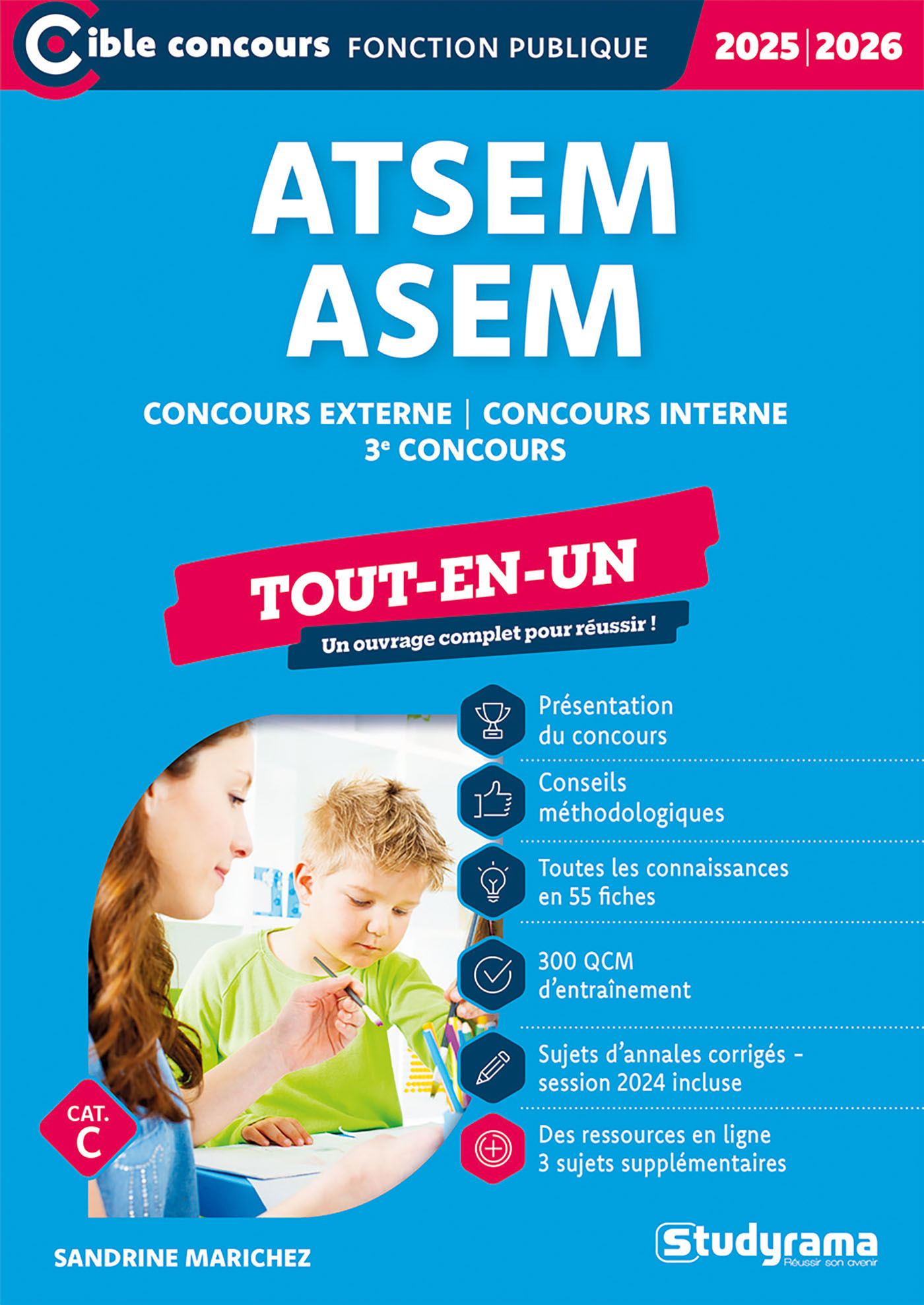 ATSEM/ASEM – Tout-en-un (Catégorie C –Concours 2025-2026)