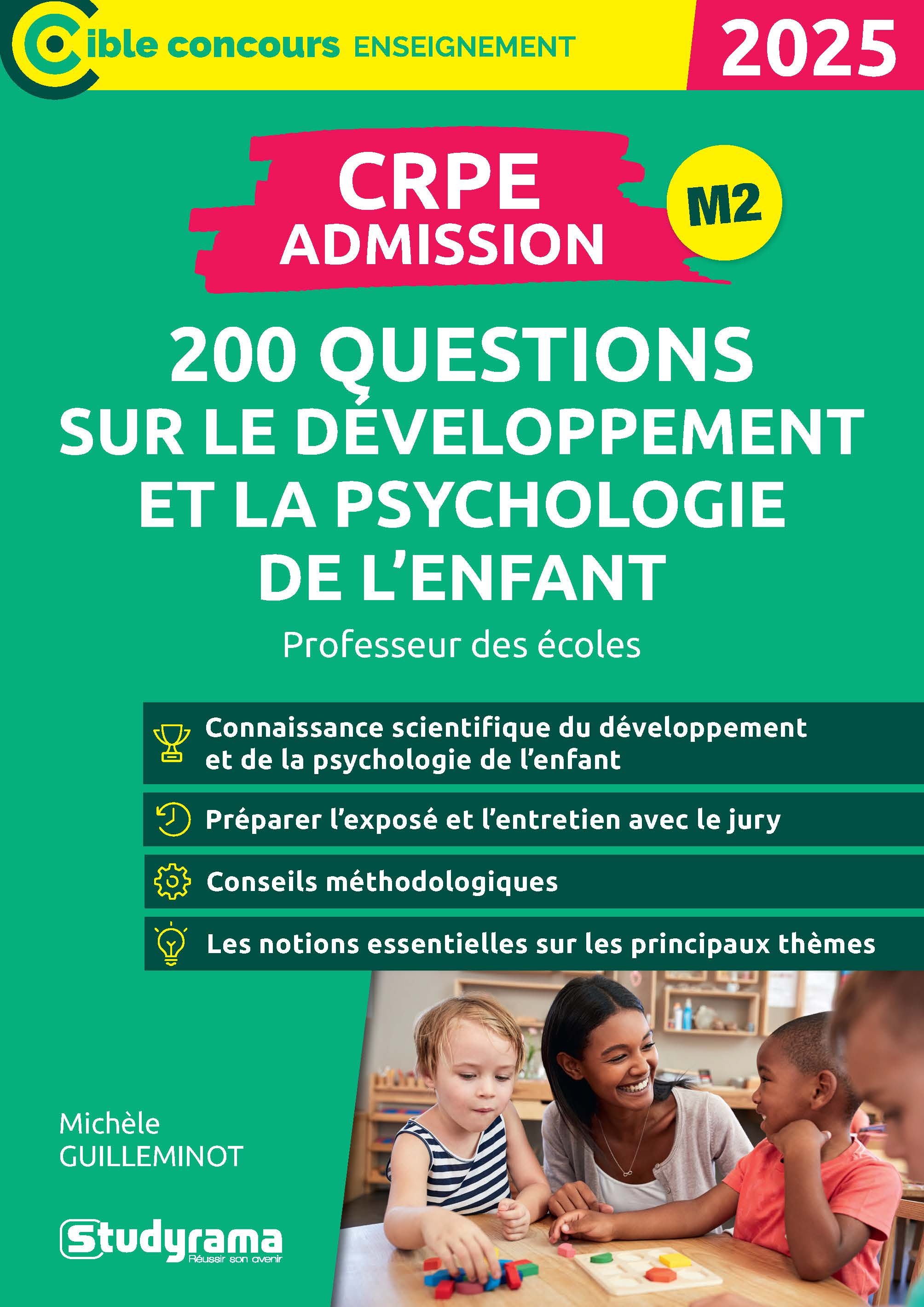 CRPE – Admission – 200 questions sur le développement et la psychologie de l'enfant