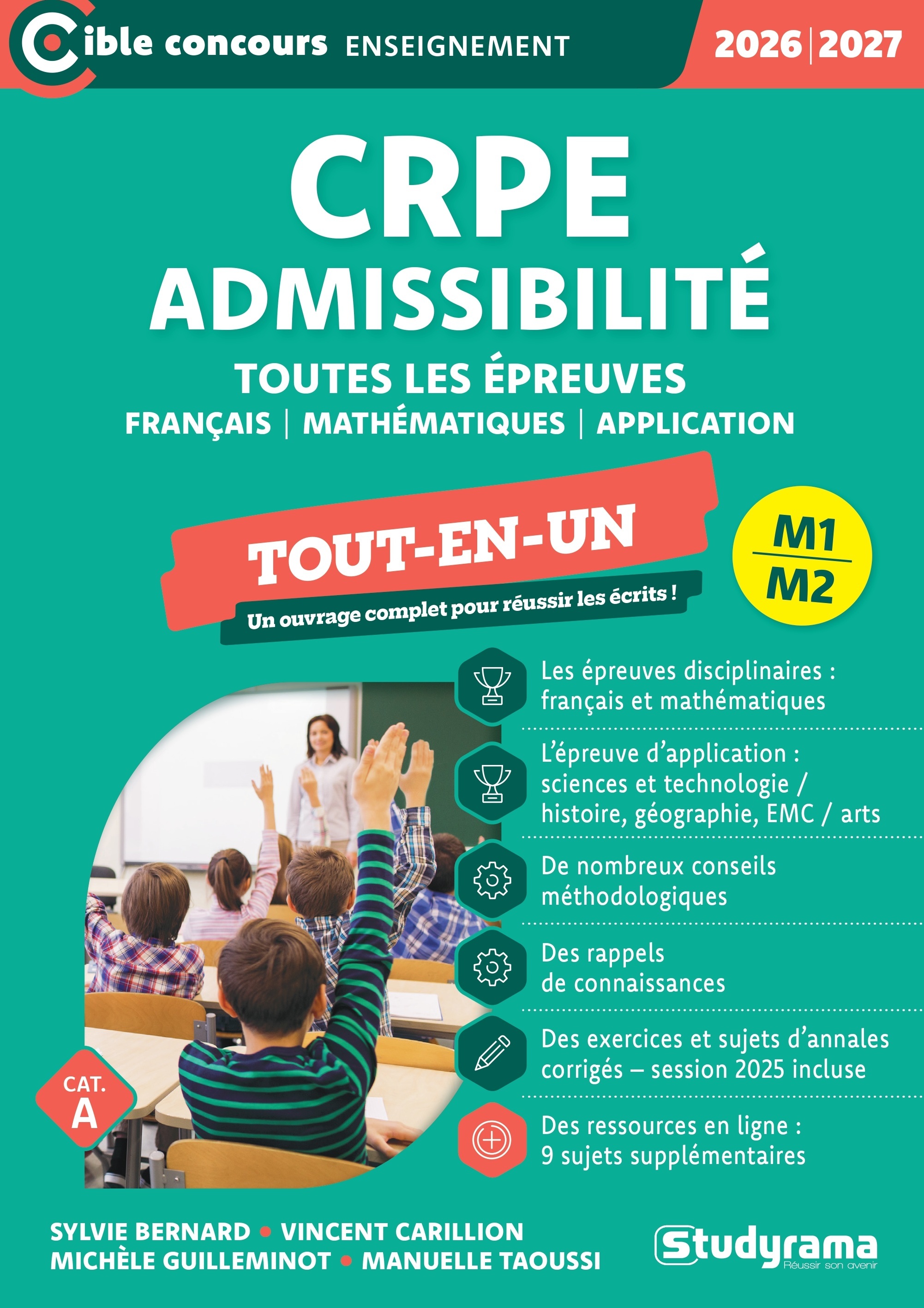 CRPE – Admissibilité – Toutes les épreuves (Concours 2026-2027)