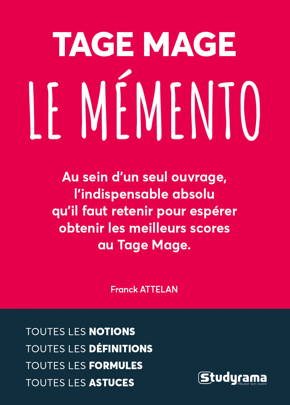 Le mémento Tage Mage