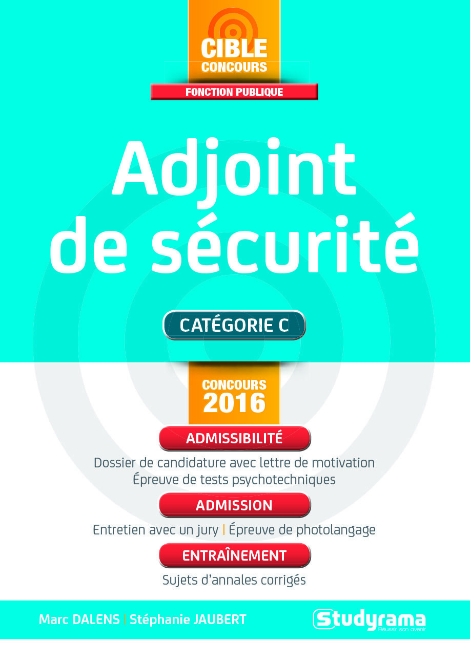 Adjoint de sécurité
