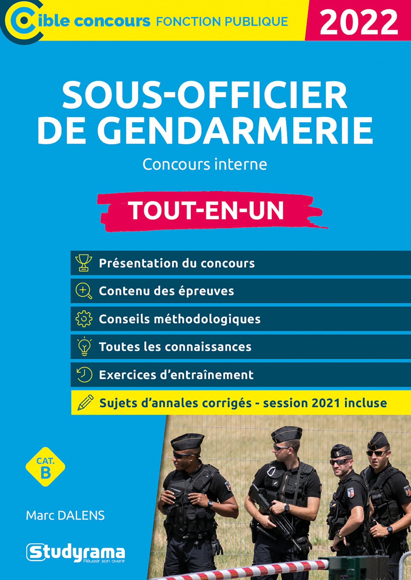 Sous-officier de gendarmerie – Concours interne