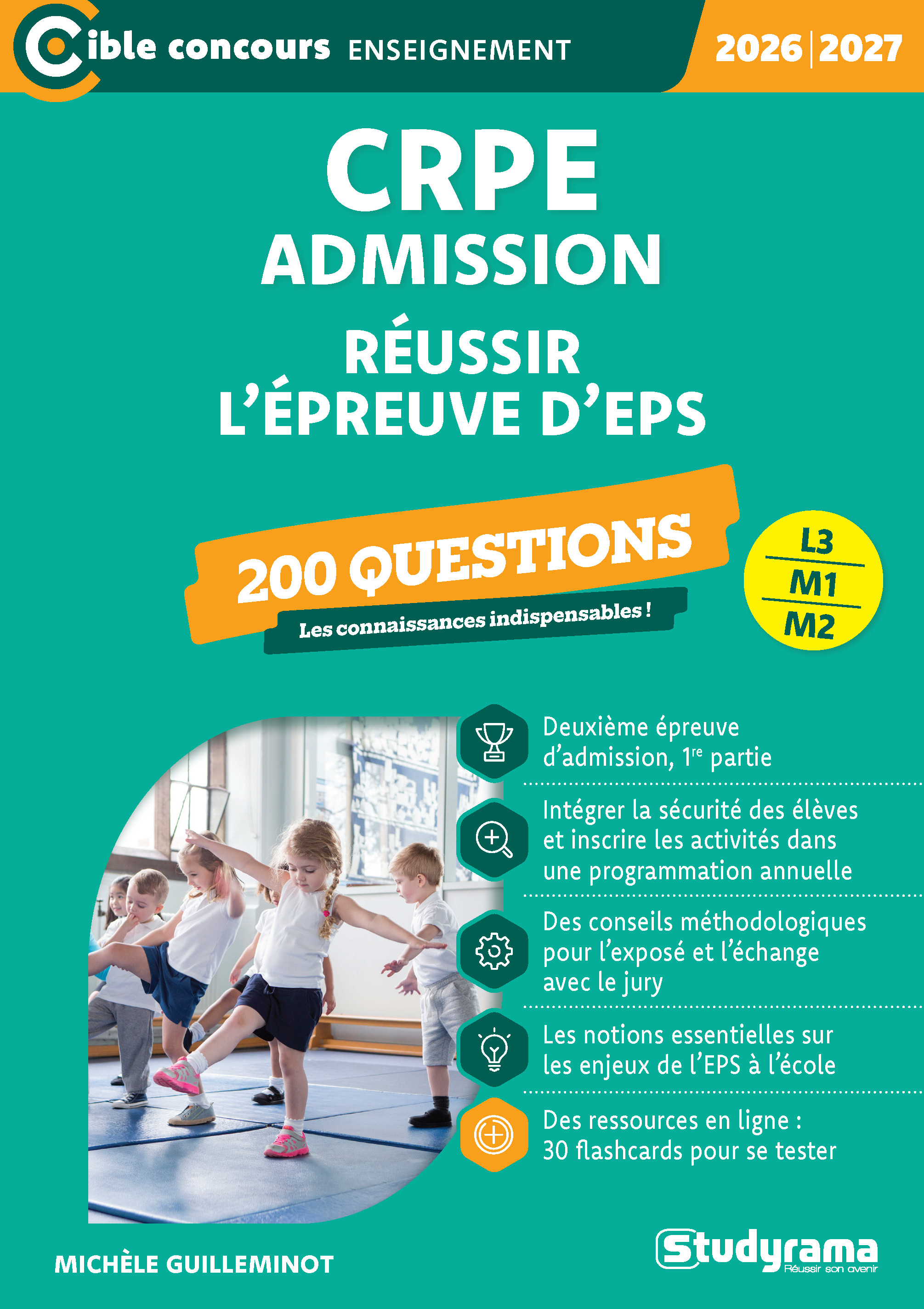 CRPE – Admission – Réussir l'épreuve d'EPS – 200 questions