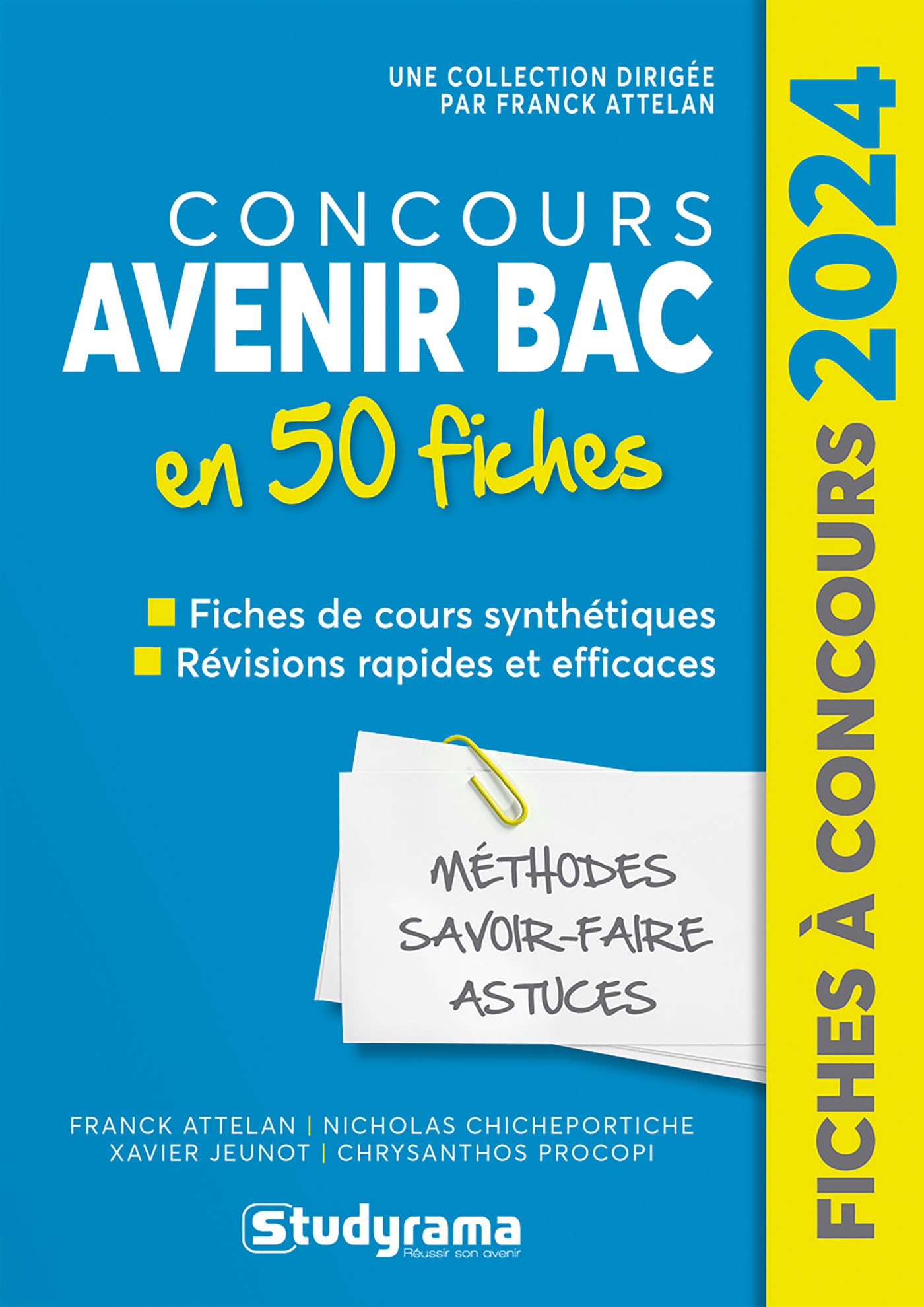 Concours AVENIR BAC en 50 fiches