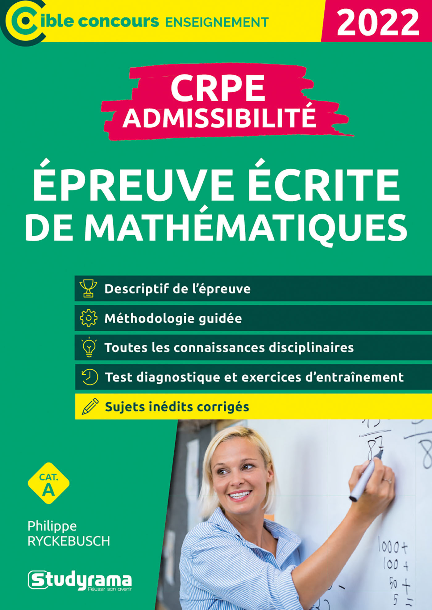 Épreuve écrite de mathématiques CRPE  Admissibilité