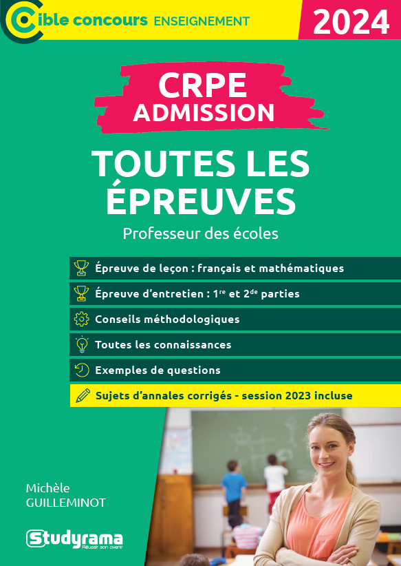 CRPE –Admission – Toutes les épreuves