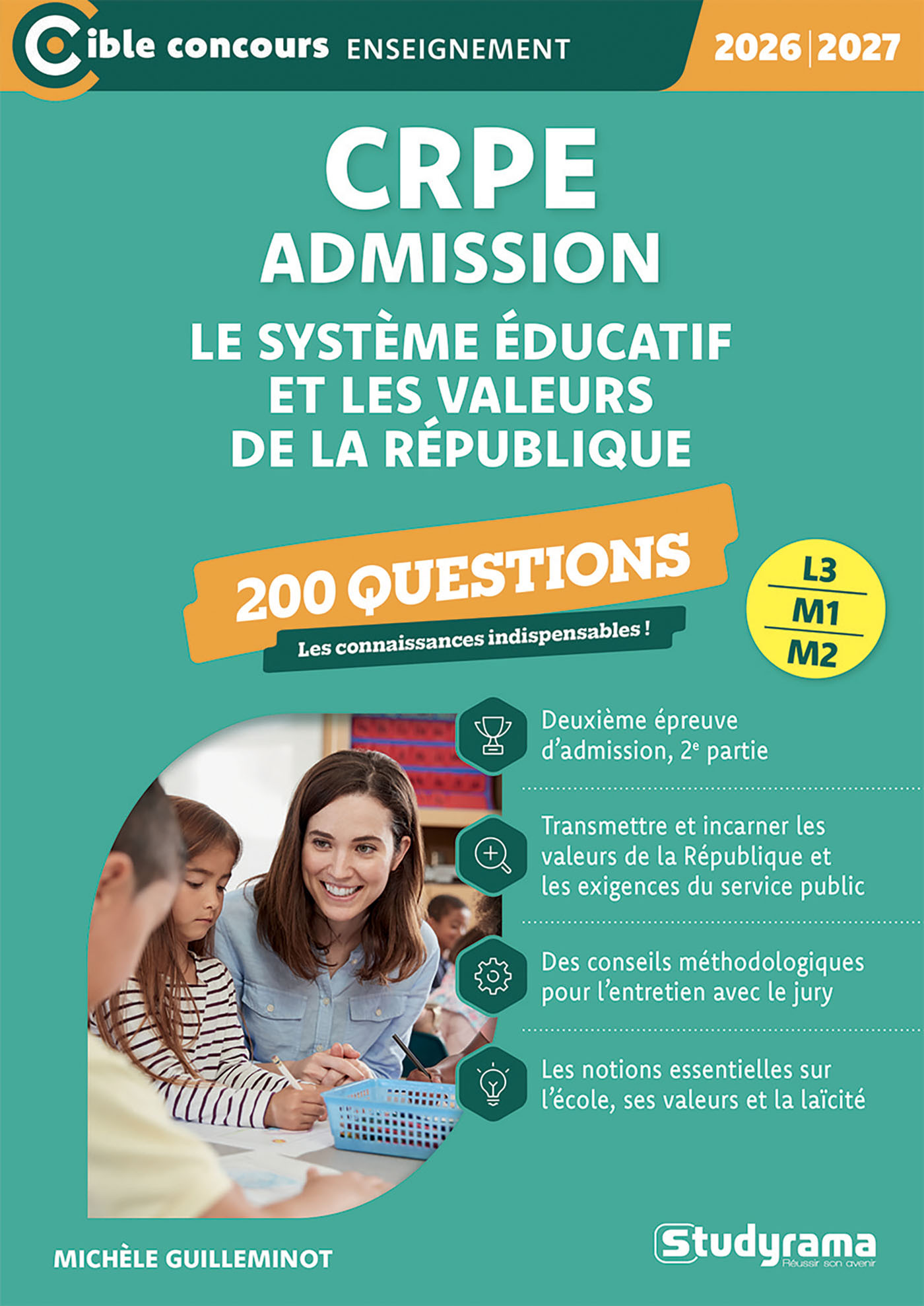 CRPE – Admission – Le système éducatif et les valeurs de la République – 200 questions