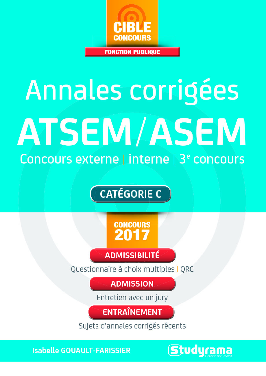 Annales corrigées atsem / asem