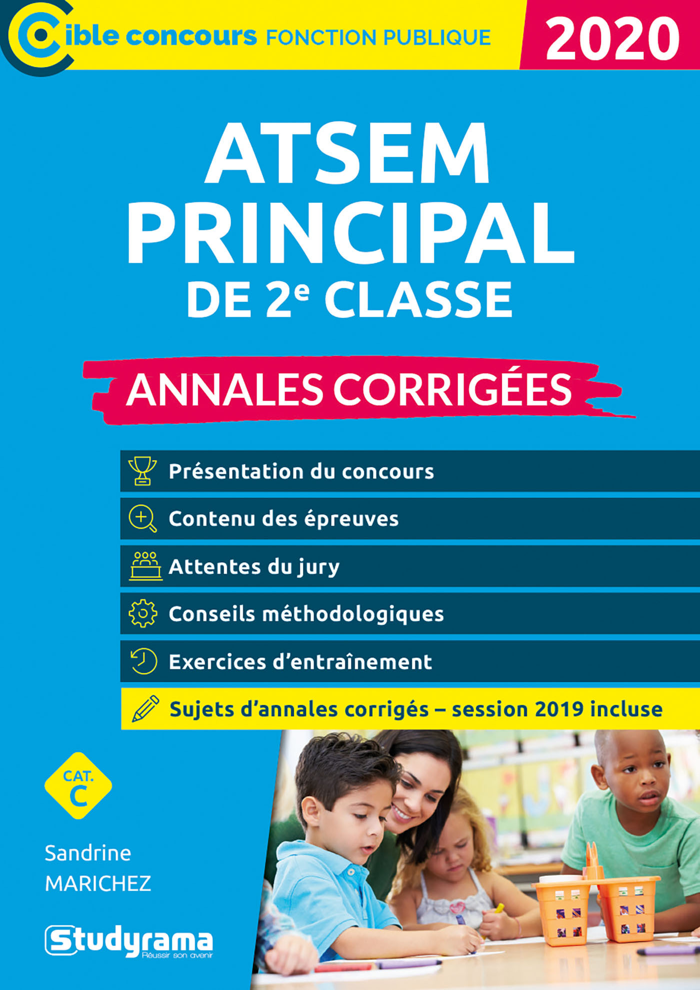ATSEM principal de 2e classe Annales corrigées 2020