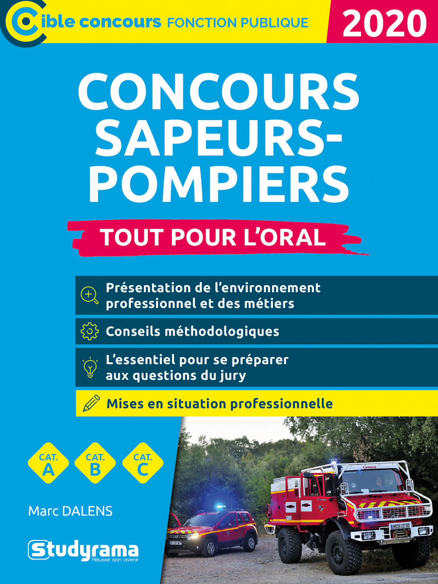 Concours sapeurs-pompiers professionnels 2020-2021