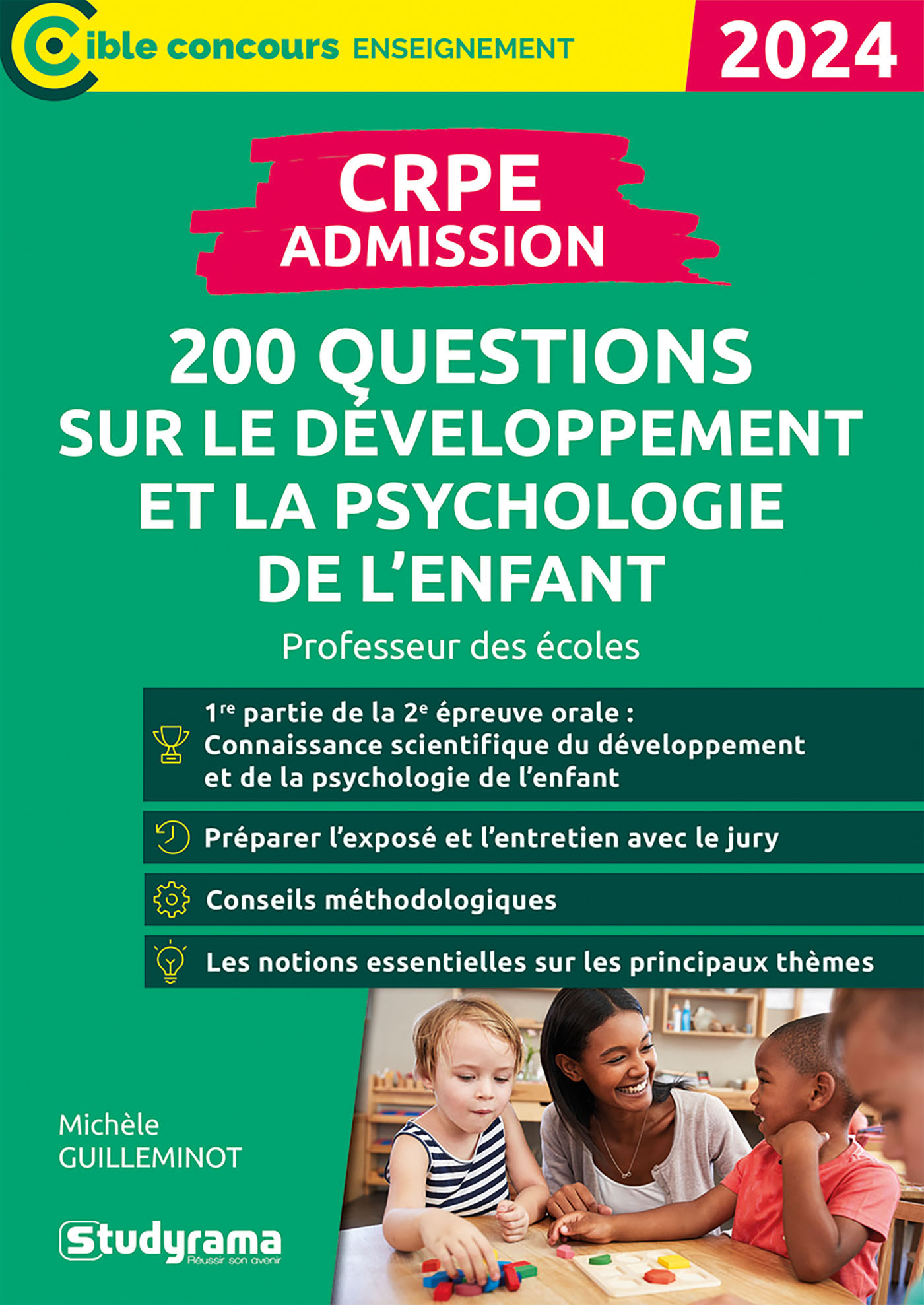 CRPE – Admission – 200 questions sur le développement et la psychologie de l'enfant