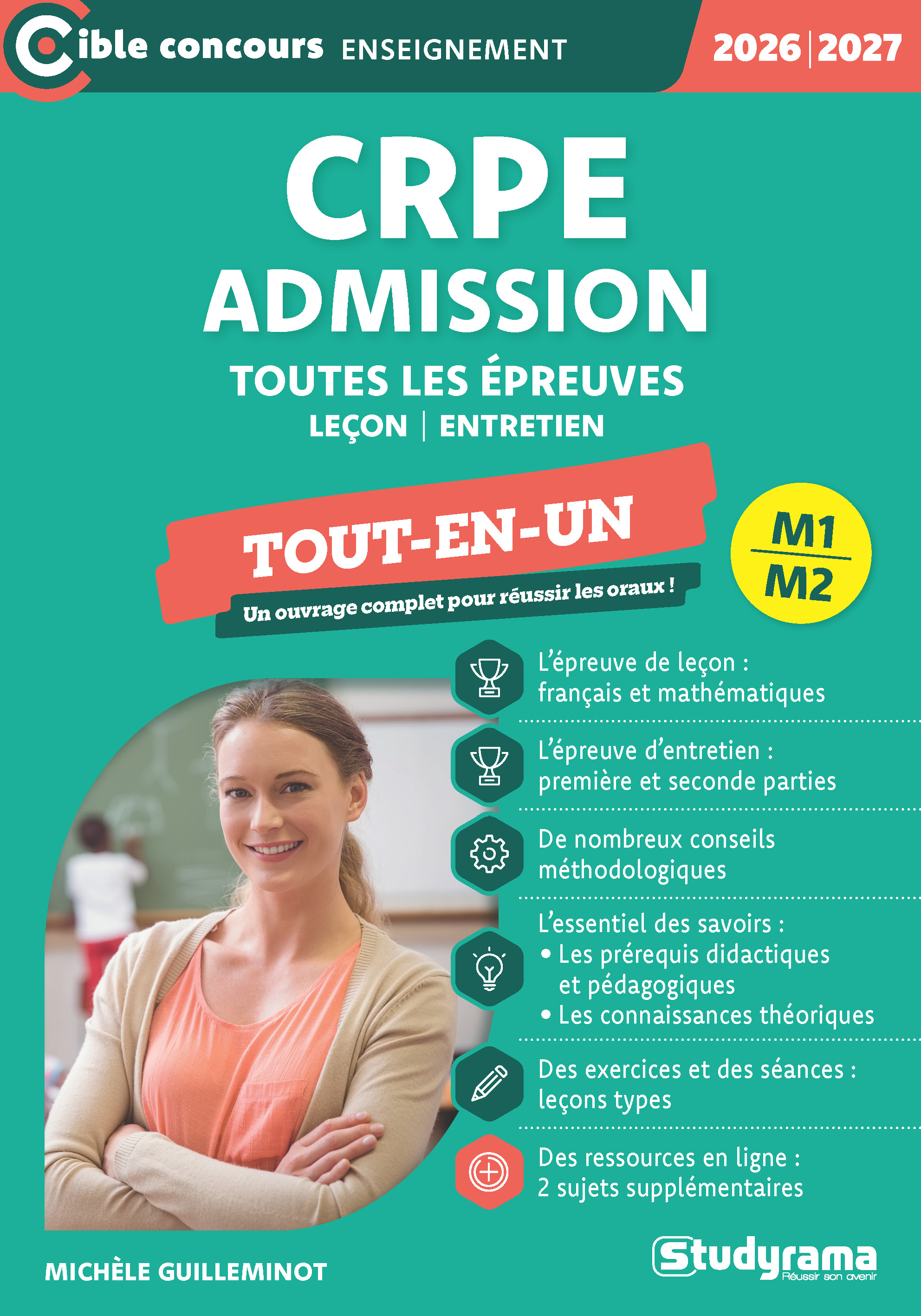CRPE – Admission – Toutes les épreuves (Concours 2025)
