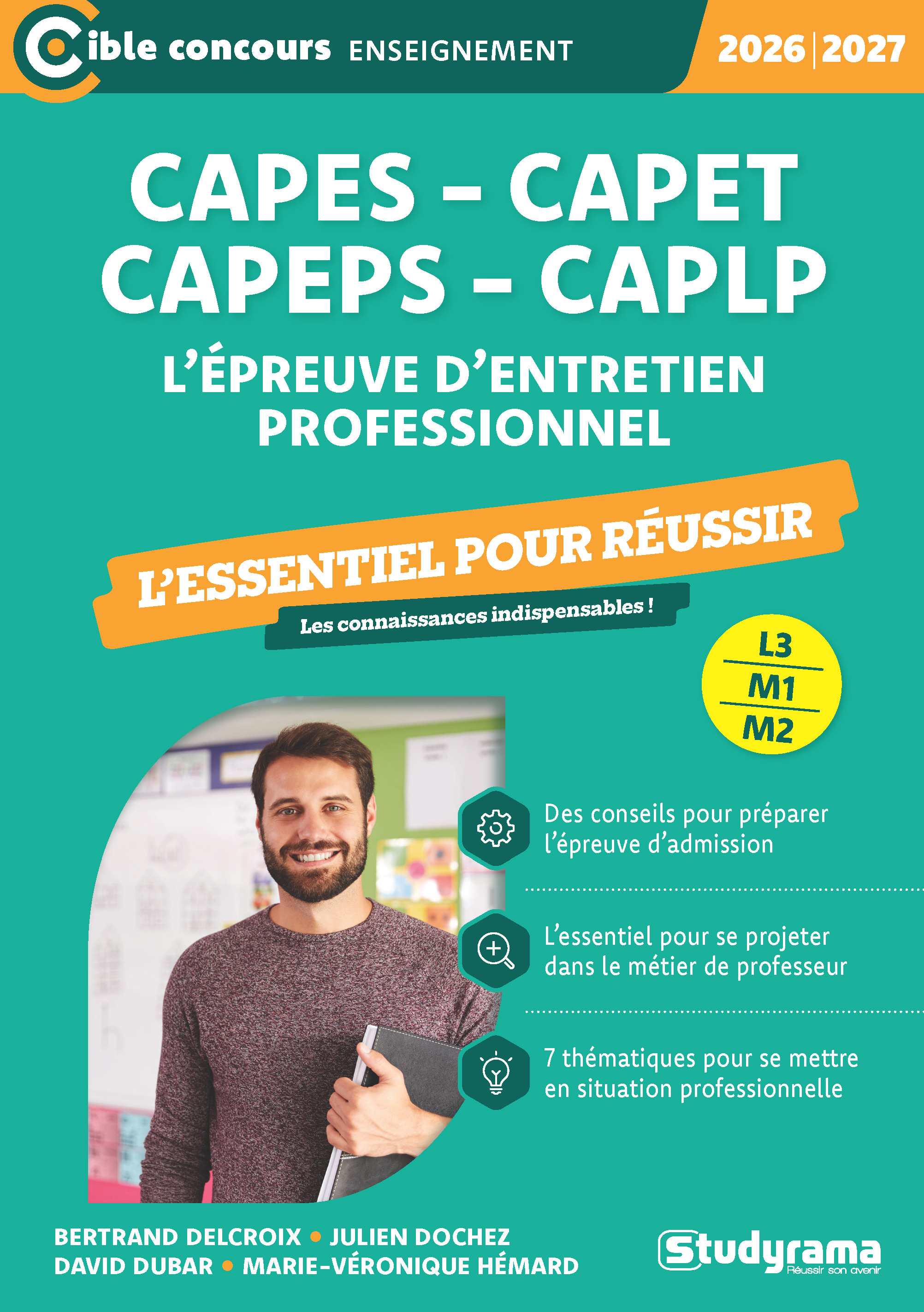 CAPES, CAPEPS, CAPET, CAPLP – L’épreuve d’entretien professionnel