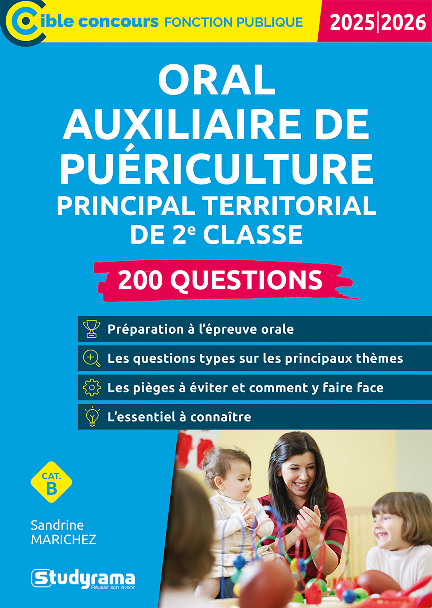 Oral auxiliaire de puériculture principal territorial de 2e classe – 200 questions