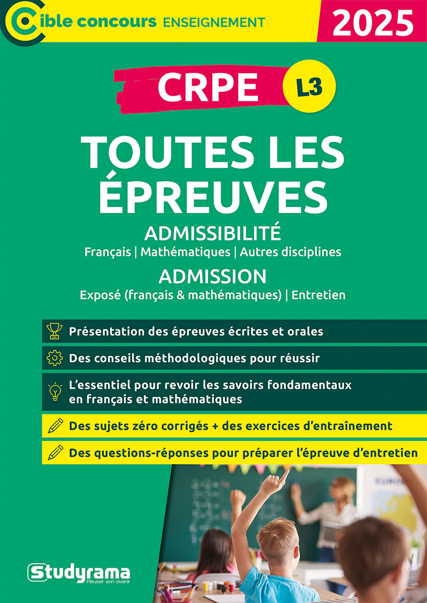 Nouveau CRPE – Entraînement à l'ensemble des épreuves