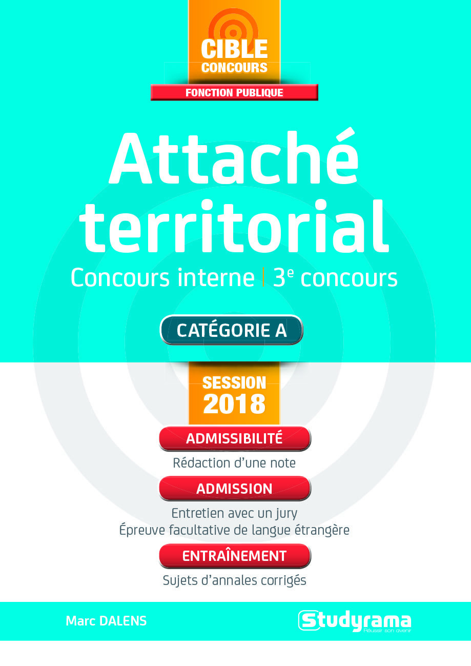 Attaché territorial concours interne et 3e concours