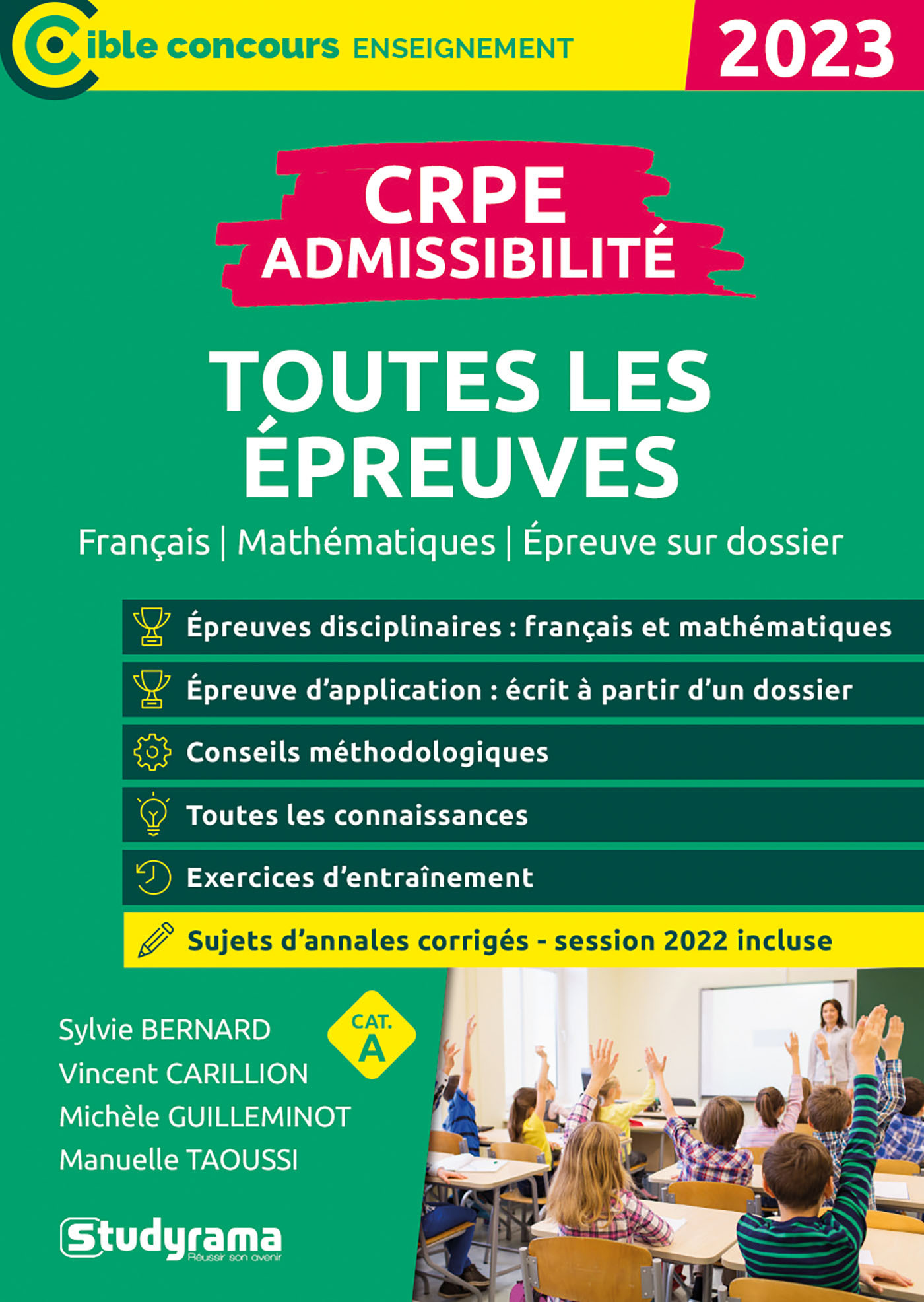 CRPE – Admissibilité – Toutes les épreuves (Concours 2023)