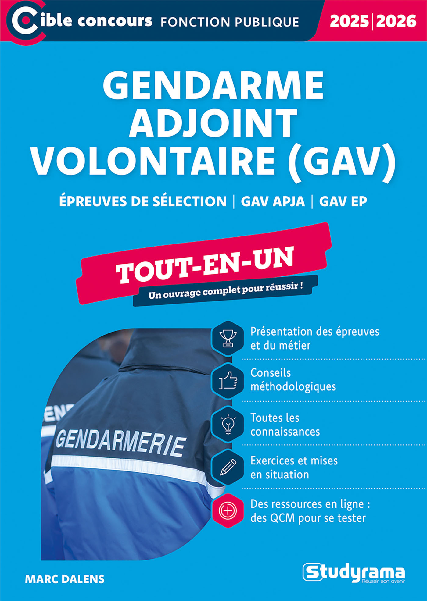 Gendarme adjoint volontaire (GAV) – Tout-en-un (Édition 2025-2026)