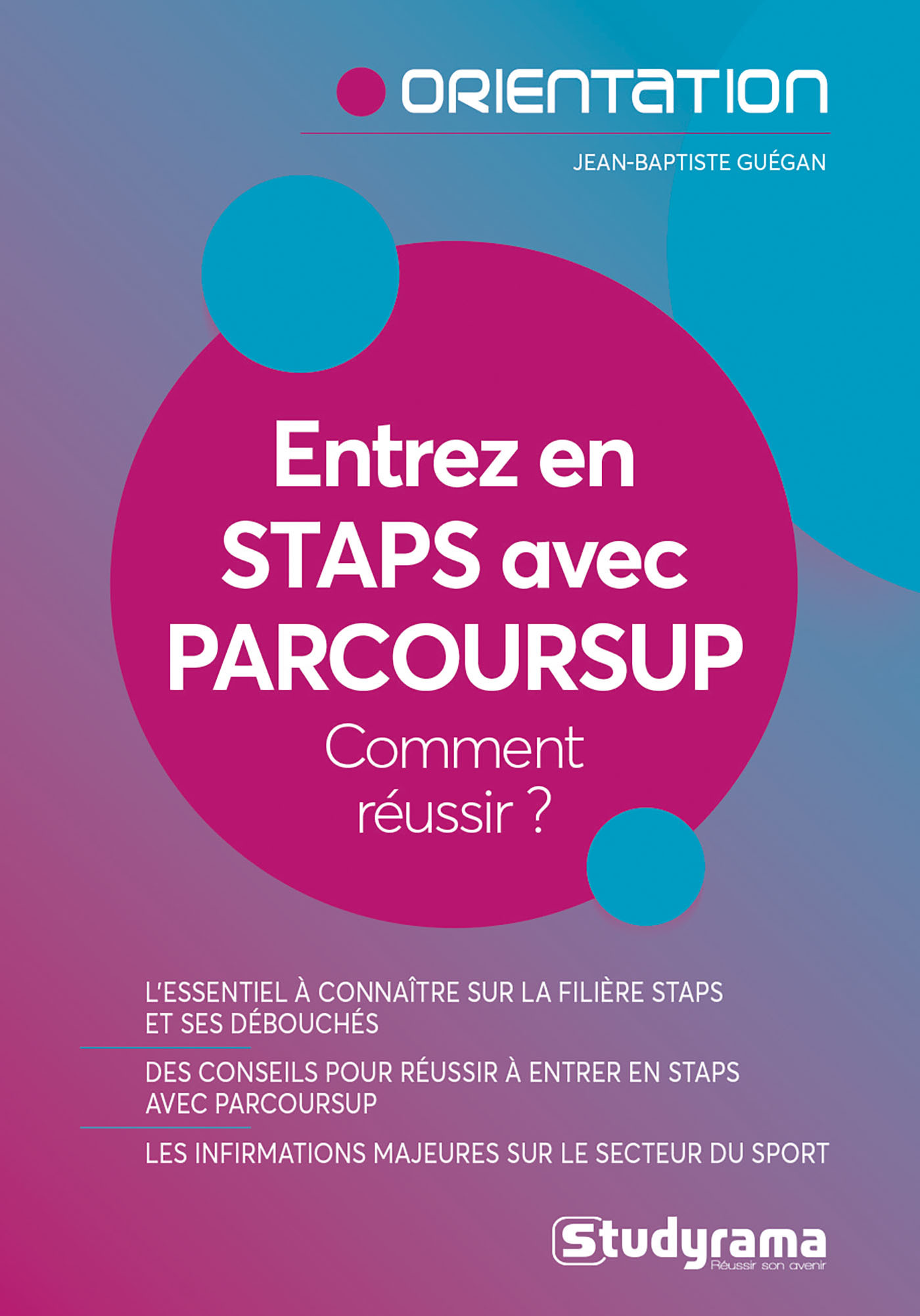 Entrez en staps avec parcoursup
