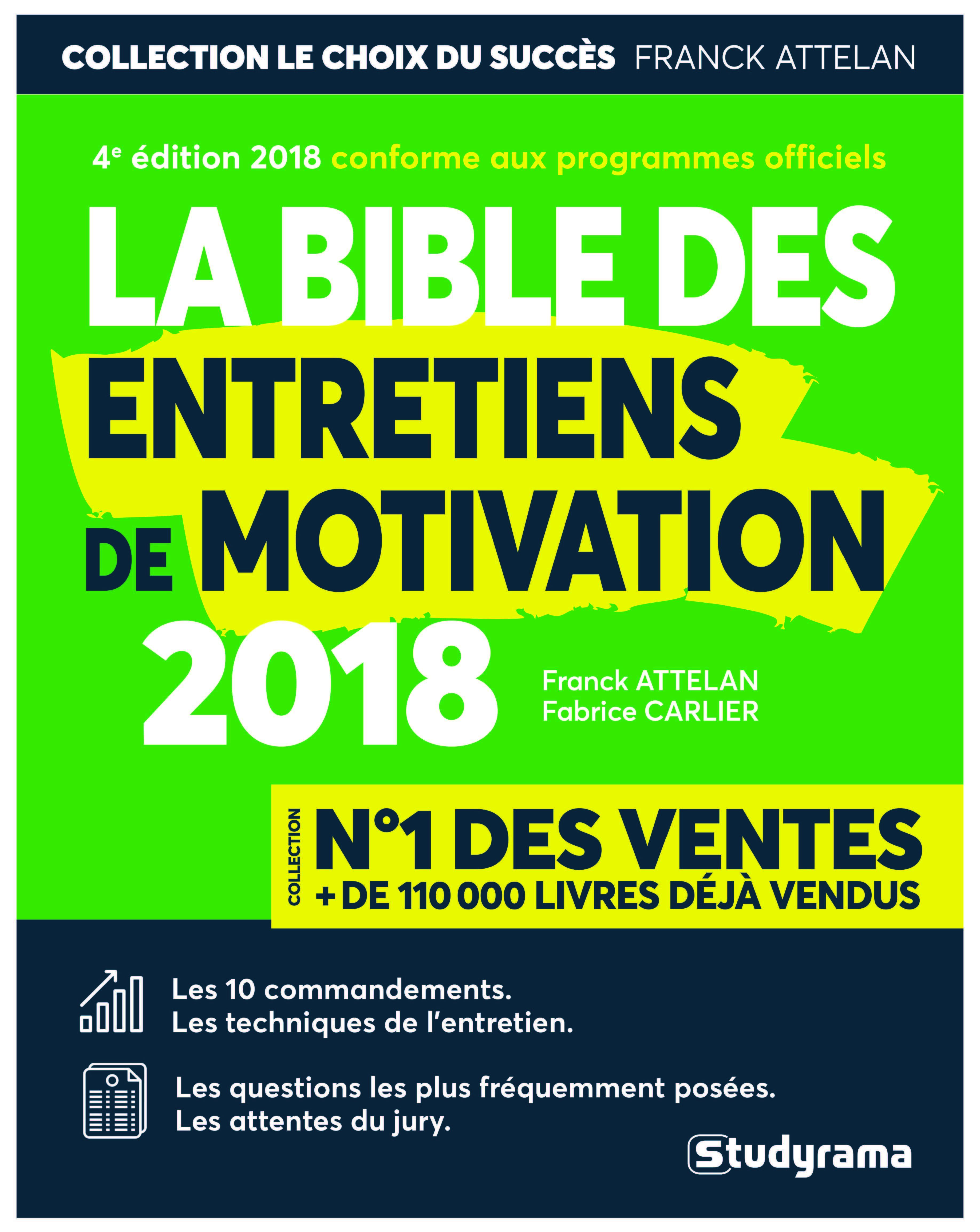 LA Bible des entretiens de motivation 2018