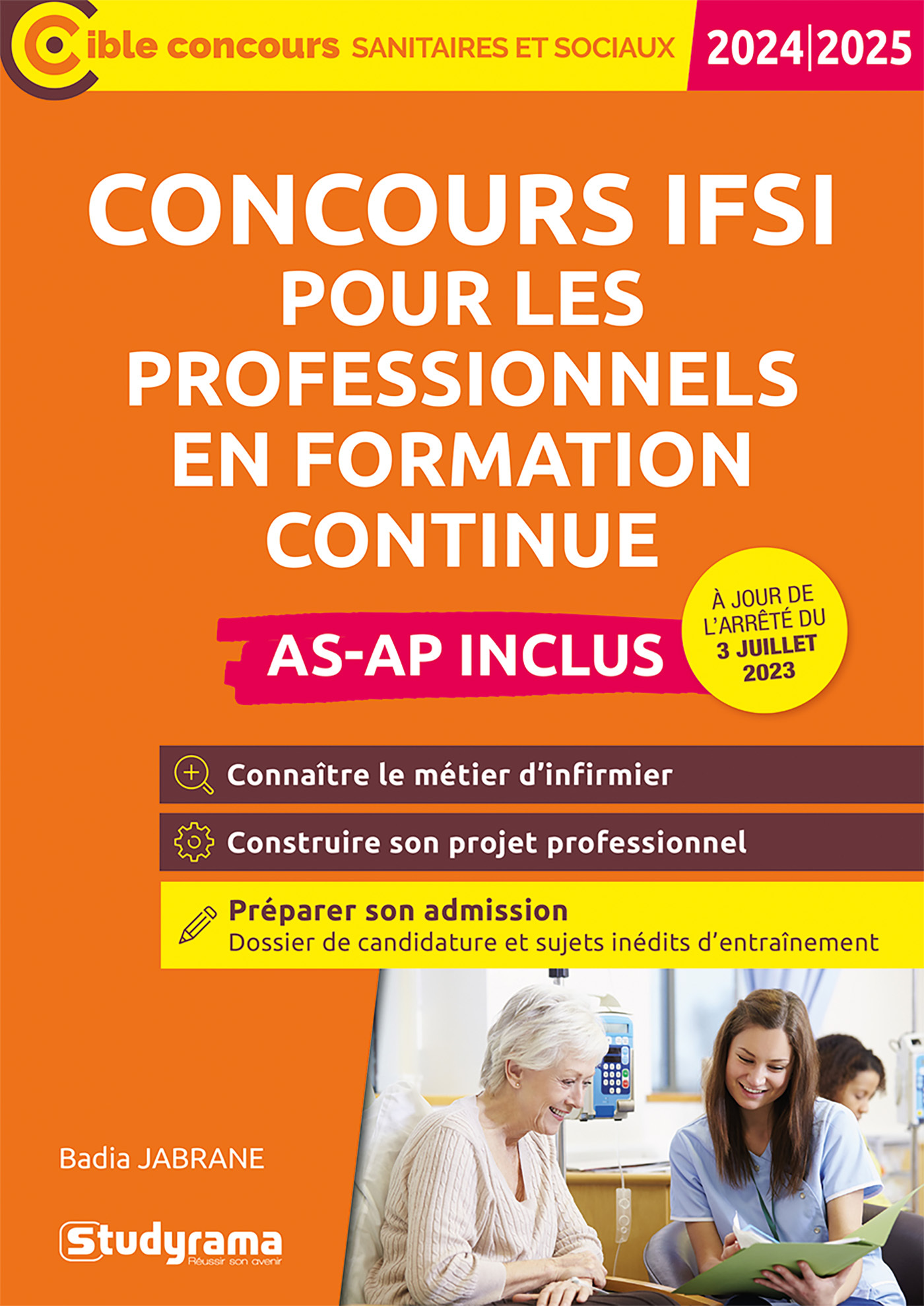Concours IFSI pour les professionnels en formation continue – Tout-en-un (Concours 2024-2025)