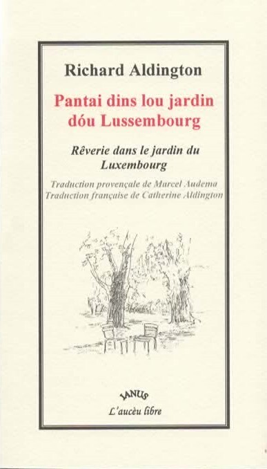 Pantai dins lou jardin dou Lussembourg