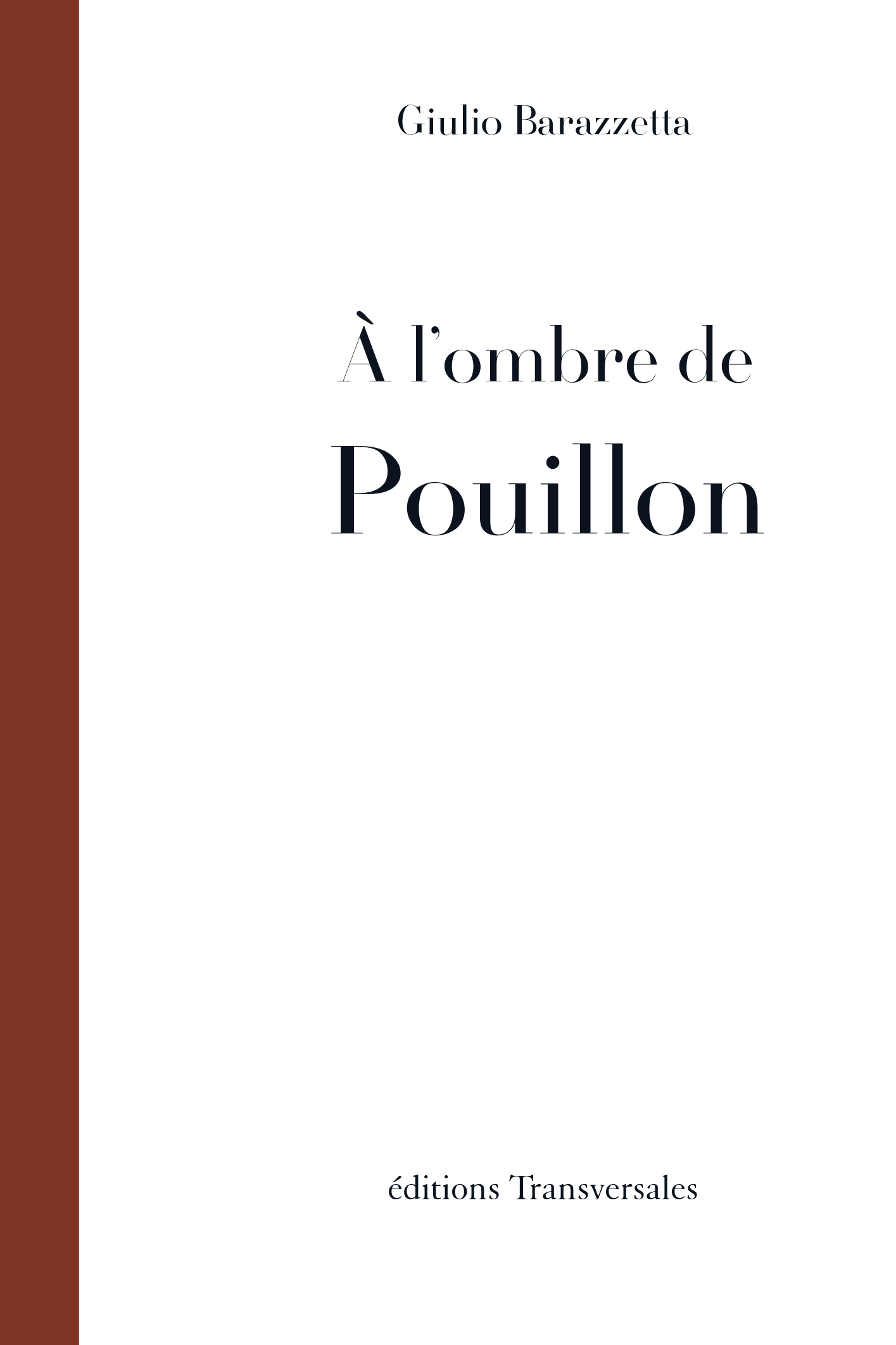 À l'ombre de Pouillon