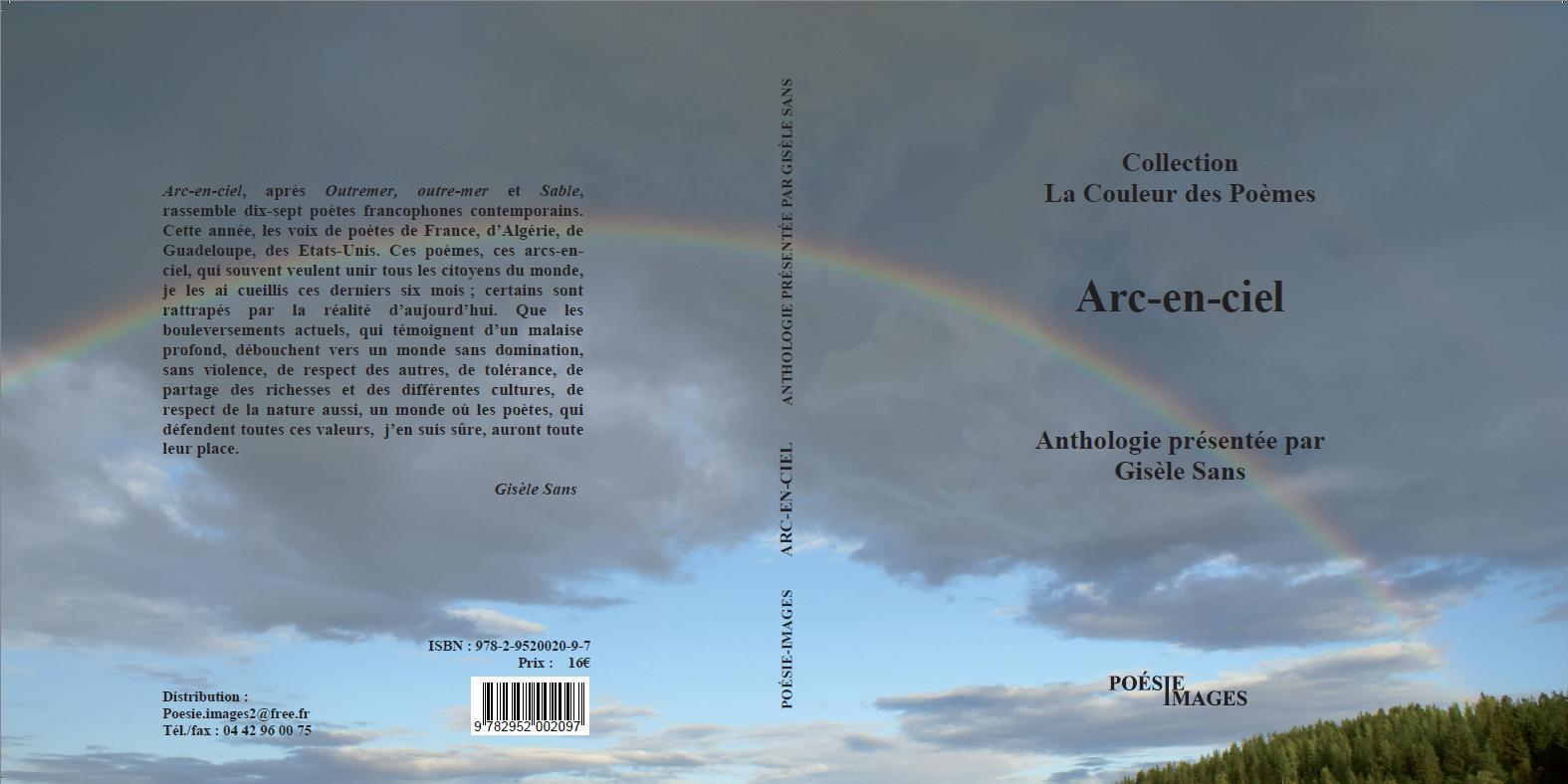Arc-en-ciel Collection La Couleur des Poèmes Anthologie de 17 poètes contemporains