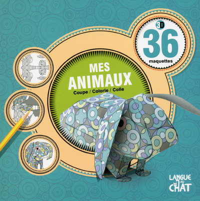 36 maquettes 3D Mes animaux