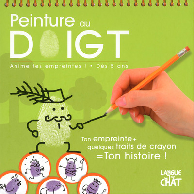 Peinture au doigt - Anime tes empreintes ! Des 5 ans - Mes 10 doigts
