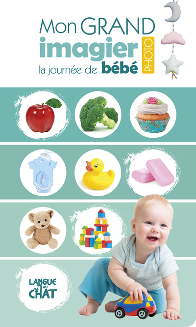Mon grand imagier photo - La journée de bébé
