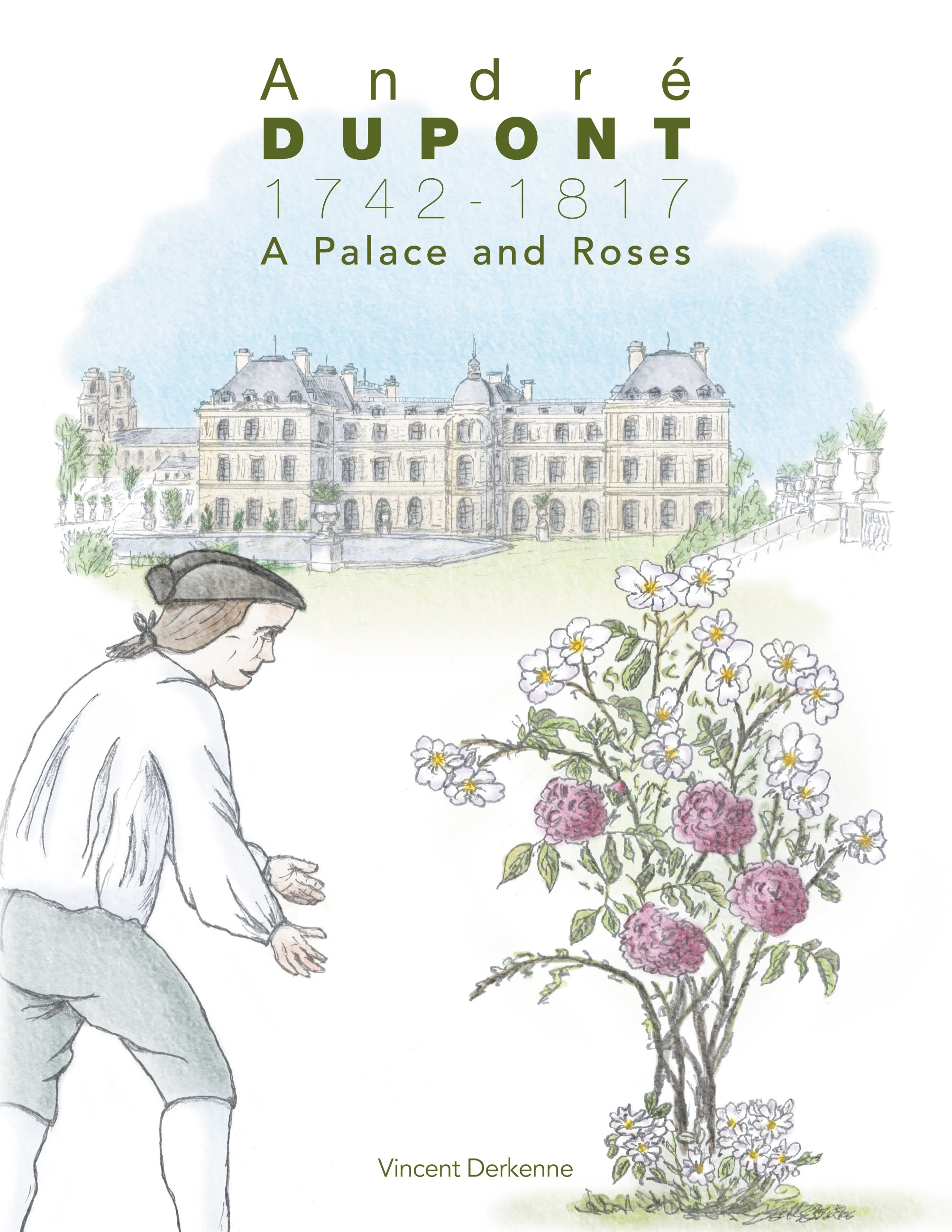 André Dupont (1742-1817) - A Palace and Roses