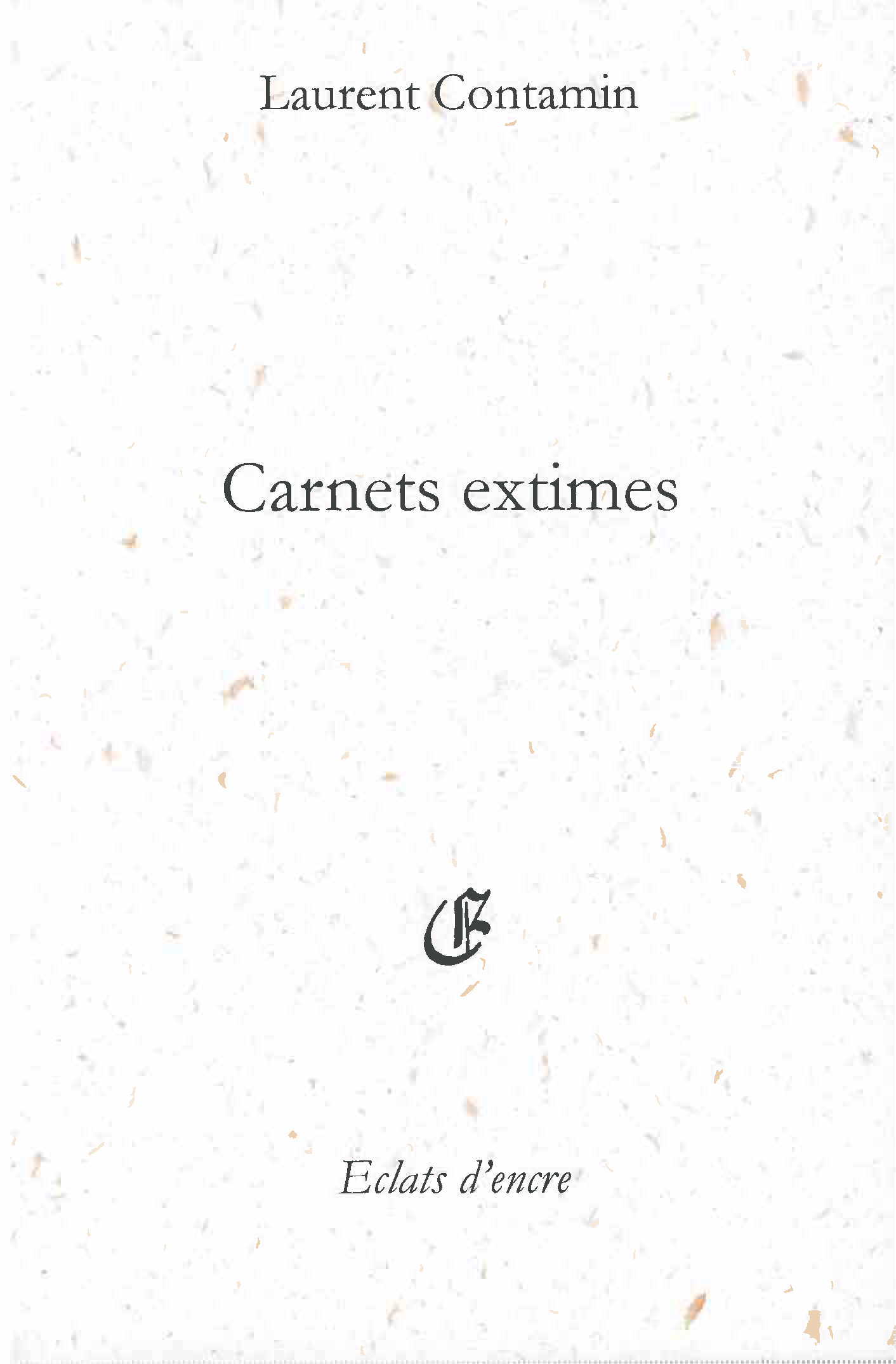 CARNETS EXTIMES