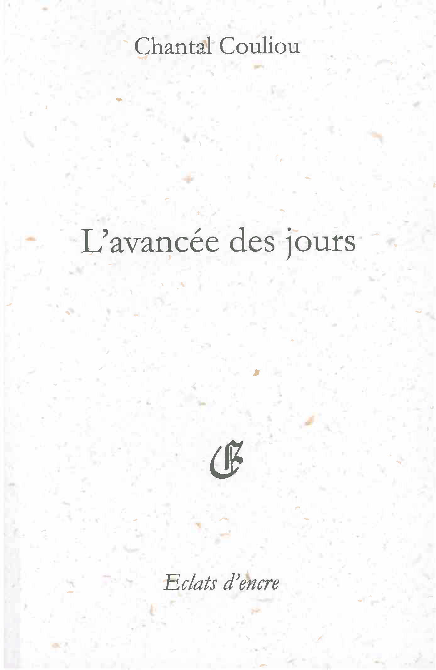 L'AVANCEE DES JOURS